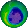 Antarctic Ozone 2010-09-25